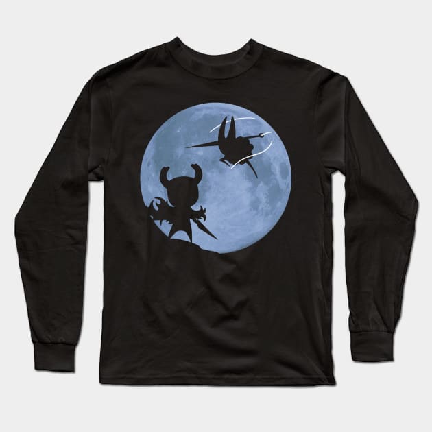 Hollow Knight VS Silksong Long Sleeve T-Shirt by dankdesigns